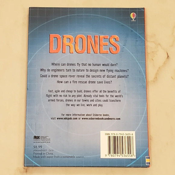 Drones and Fighter Planes Usborne Lot Great Kid Teen Christmas or Holiday Gift - Picture 4 of 10